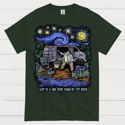Van Life Humor Art T Shirt
