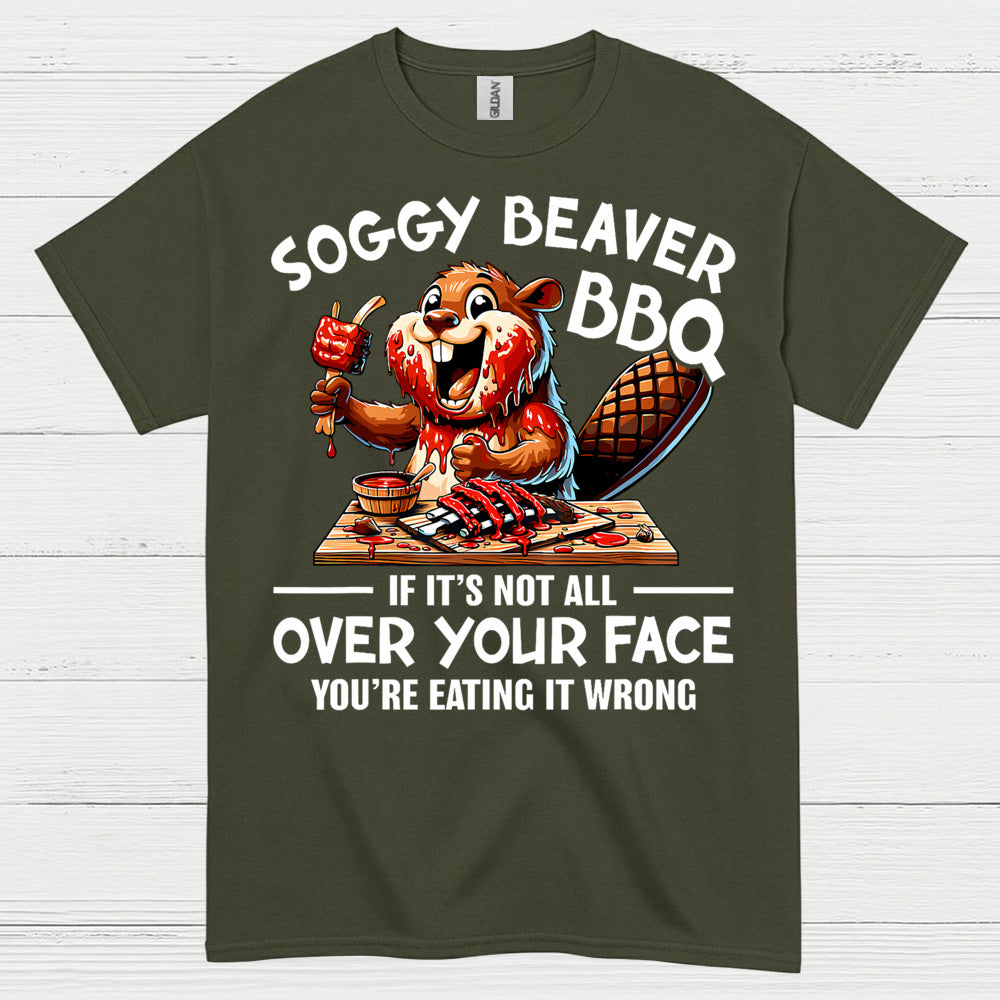 Soggy Beaver BBQ T Shirt