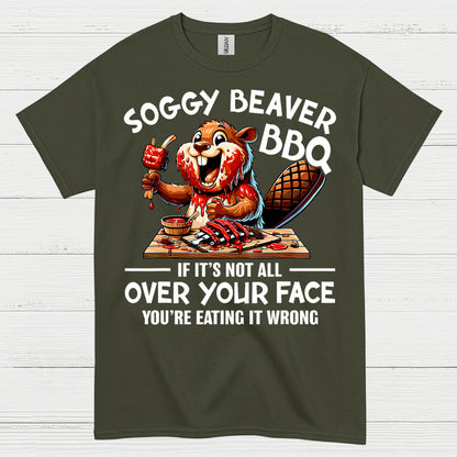 Soggy Beaver BBQ T Shirt