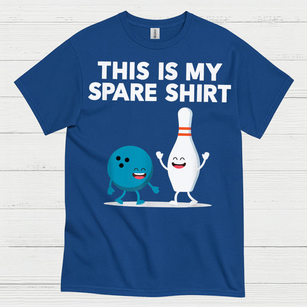 This Is My Spare Shirt Bowling T Shirt