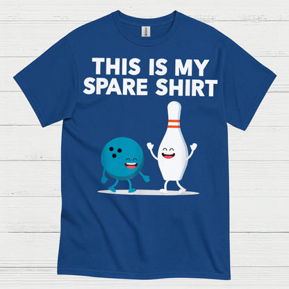 This Is My Spare Shirt Bowling T Shirt