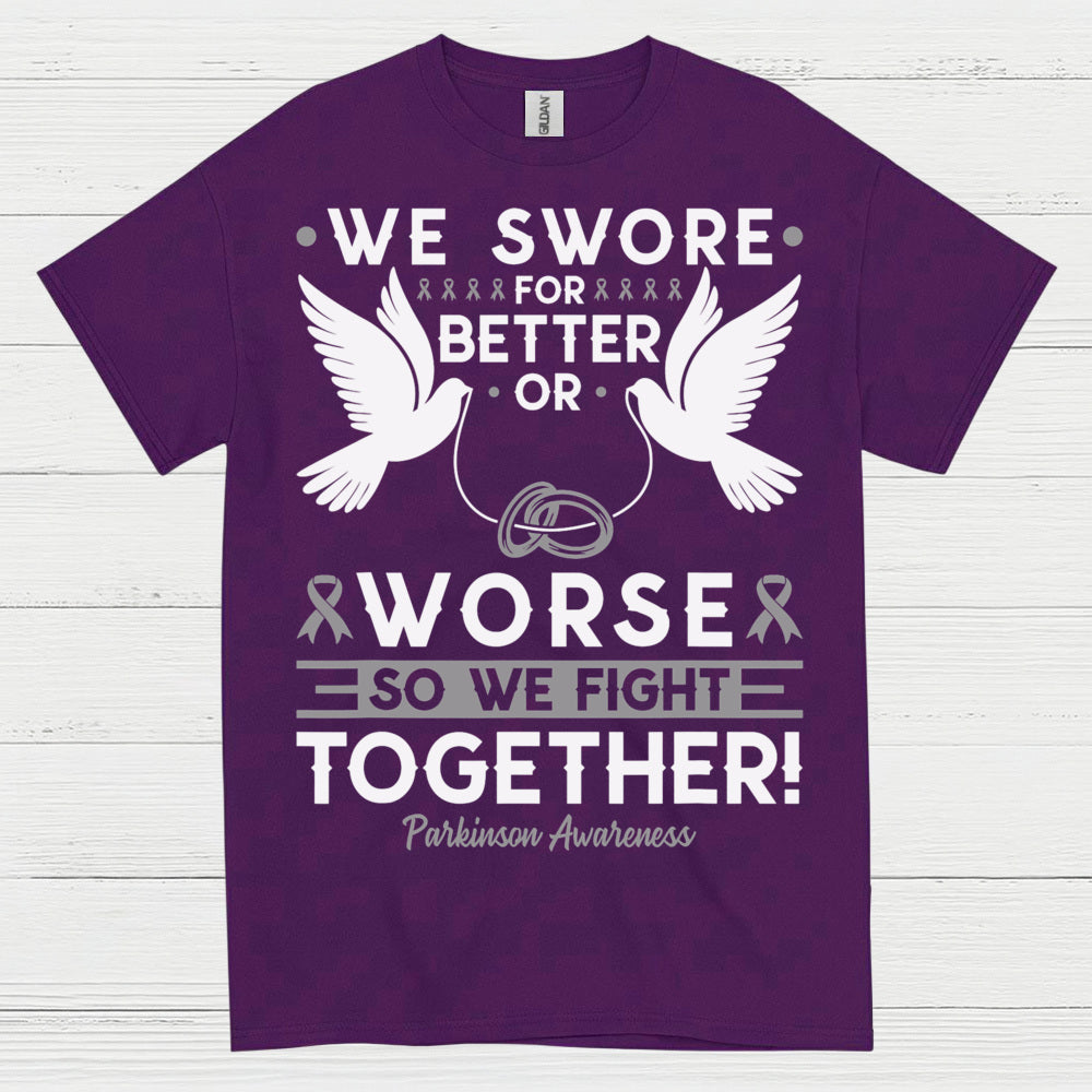 We Fight Together Parkinsons Awareness T Shirt