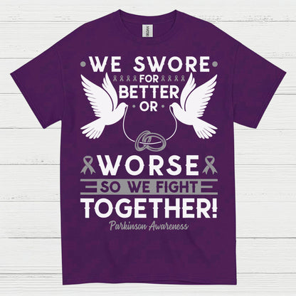 We Fight Together Parkinsons Awareness T Shirt