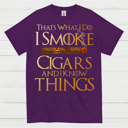 That’s What I Do I Smoke Cigars T Shirt