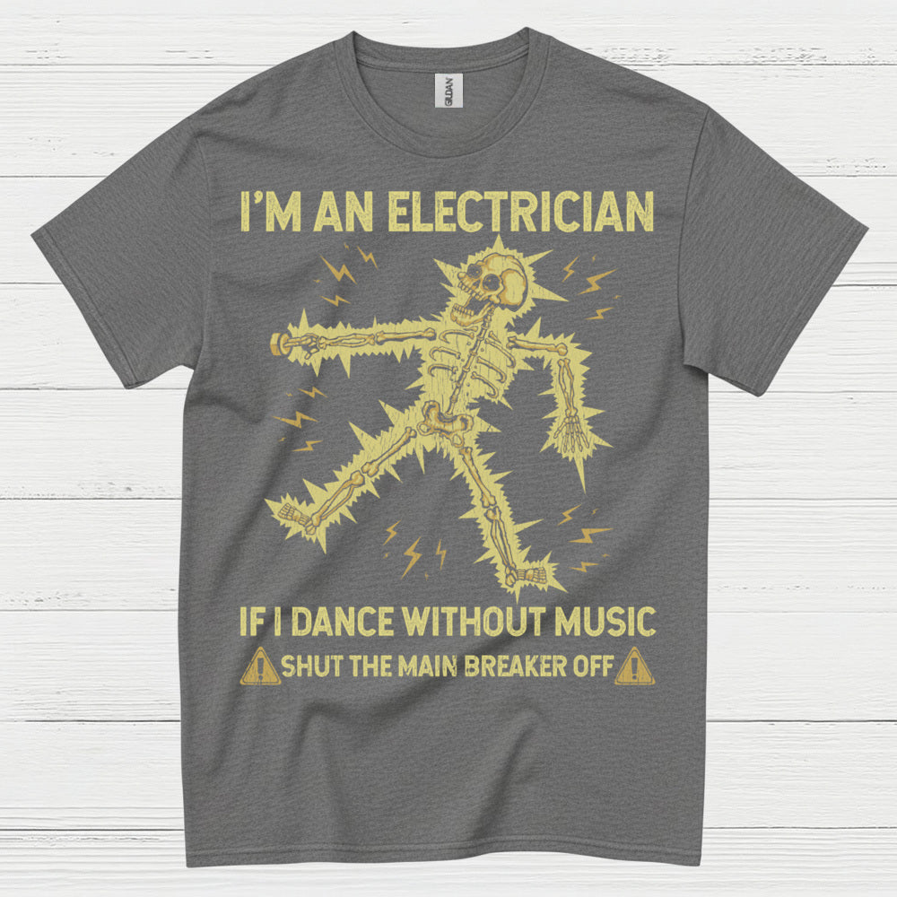 Funny Electrician Safety T Shirt