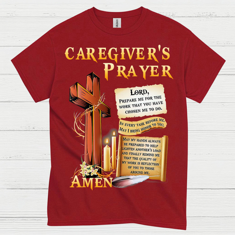 Caregiver’s Prayer Christian Faith T Shirt