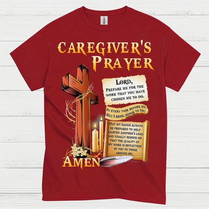 Caregiver’s Prayer Christian Faith T Shirt