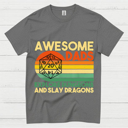 Awesome Dads Dragon T Shirt