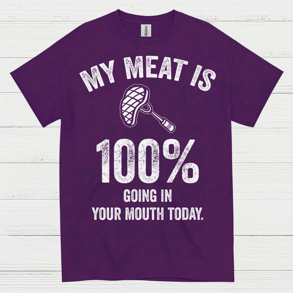My Meat Is 100 Percent BBQ T Shirt