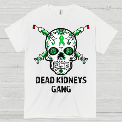 Dead Kidneys Gang Skull Awareness T Shirt