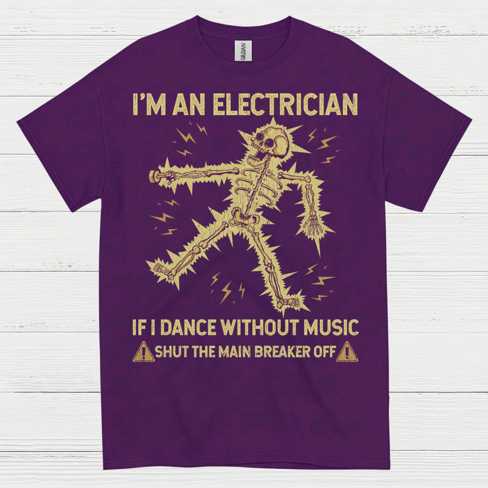 Funny Electrician Safety T Shirt