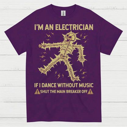 Funny Electrician Safety T Shirt