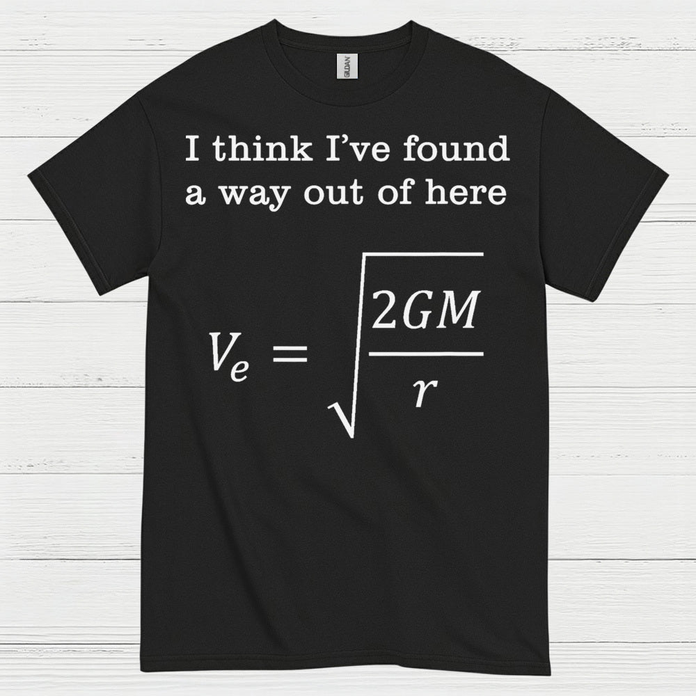 Escape Velocity Physics T Shirt