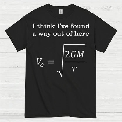 Escape Velocity Physics T Shirt