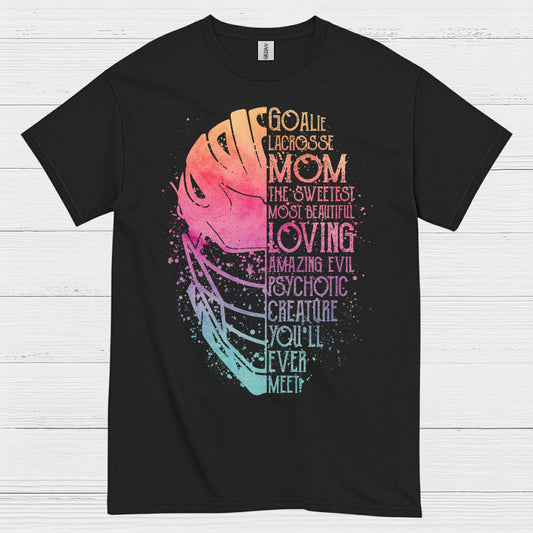 Goalie Lacrosse Mom Funny Family T Shirt