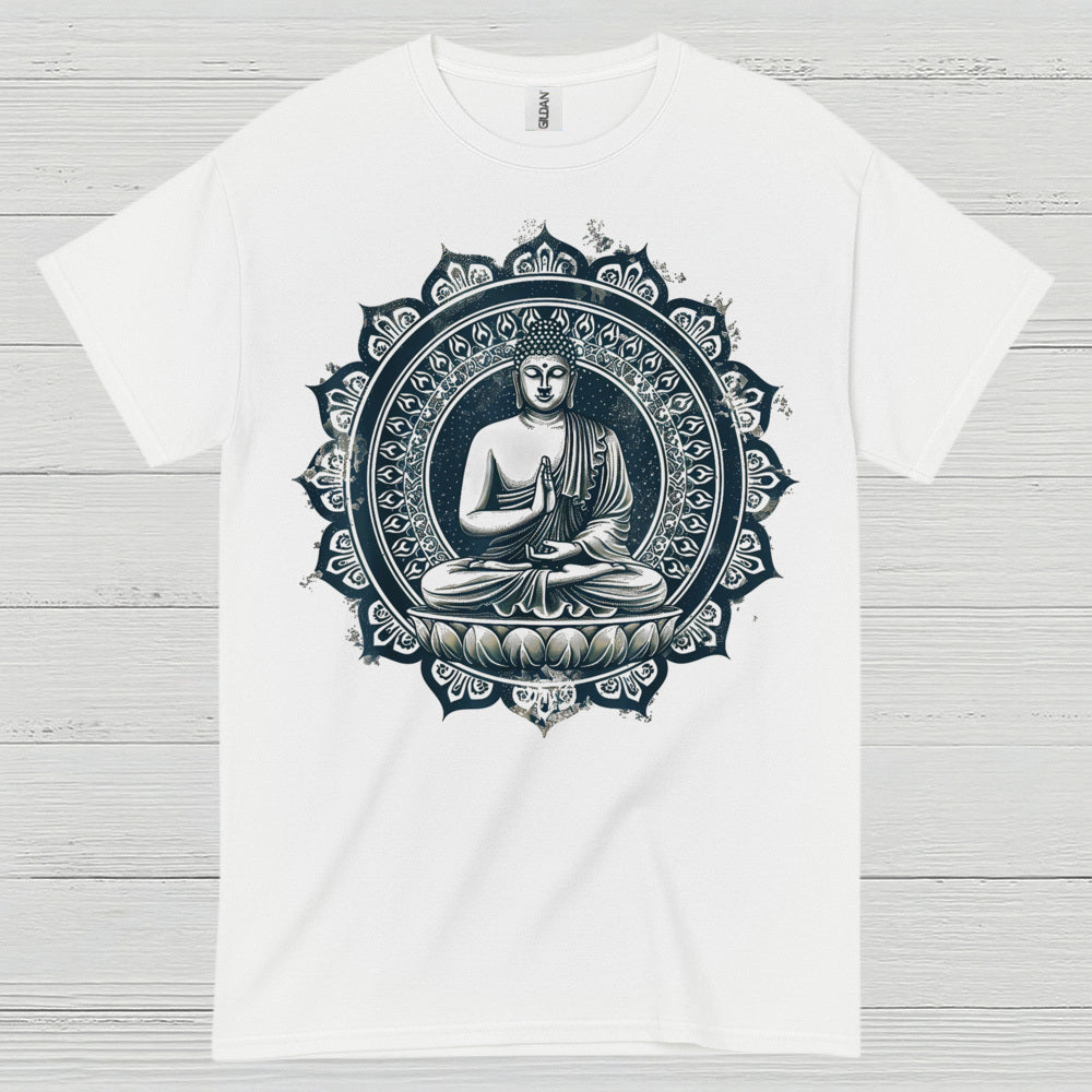 Sacred Buddha Mandala Meditation T Shirt