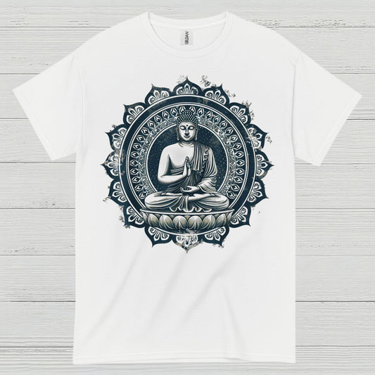 Sacred Buddha Mandala Meditation T Shirt