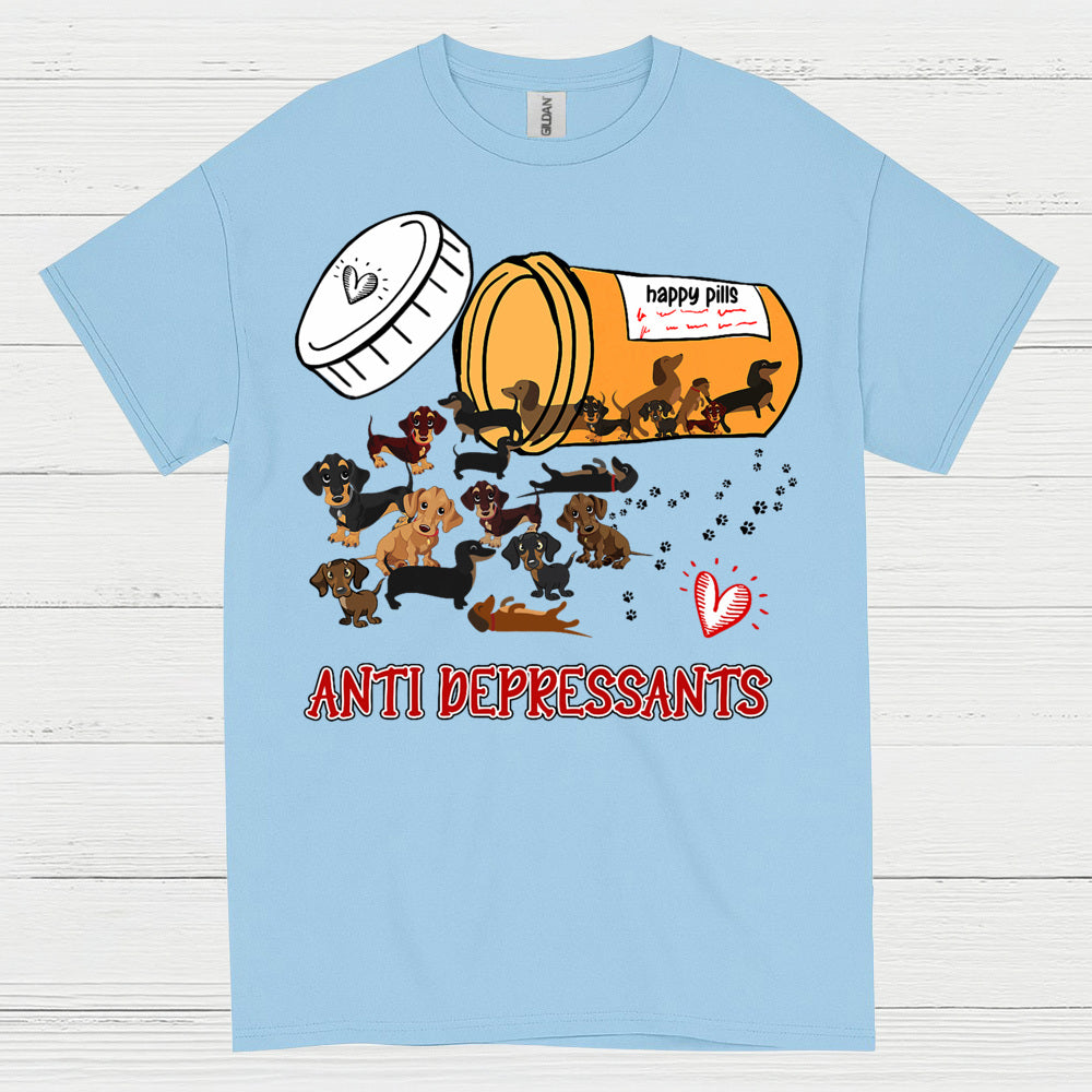 Anti Depressants Dog T Shirt