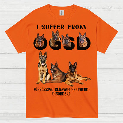 Funny German Shepherd OGSD Graphic T Shirt