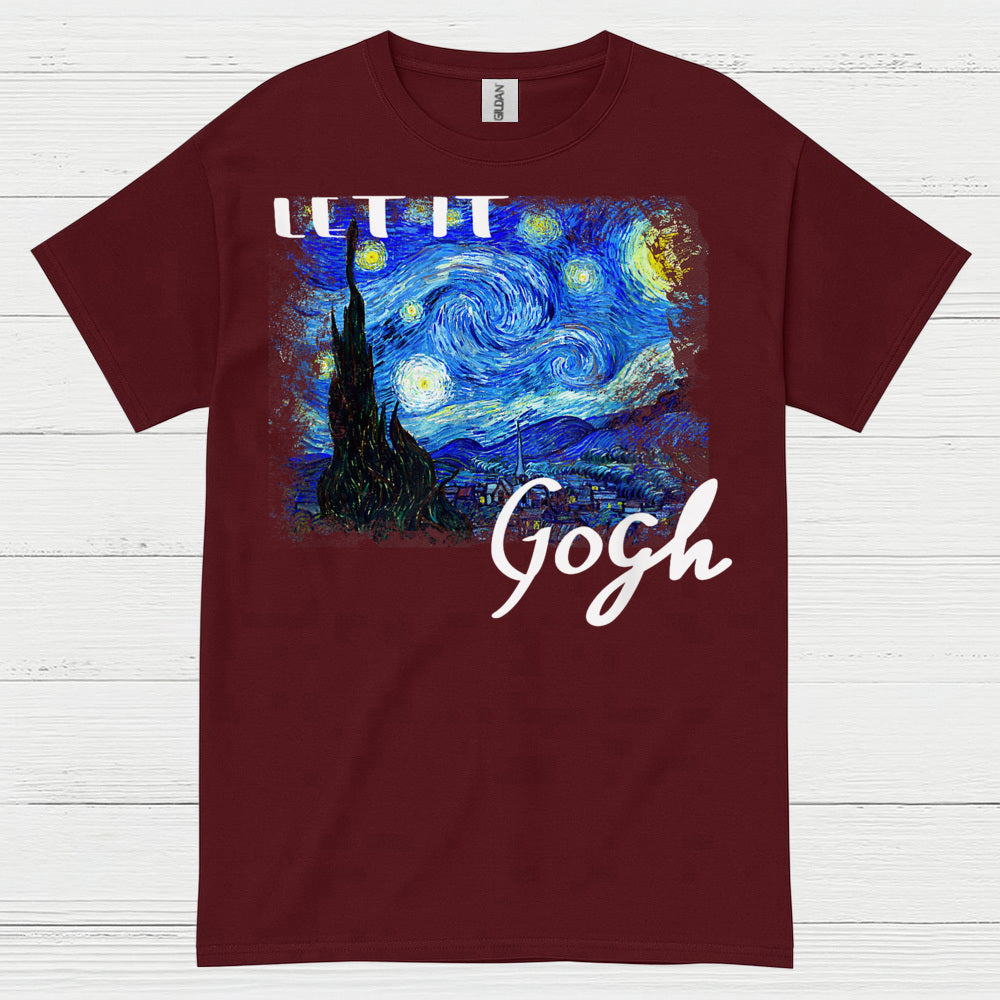 Let It Gogh Art T Shirt