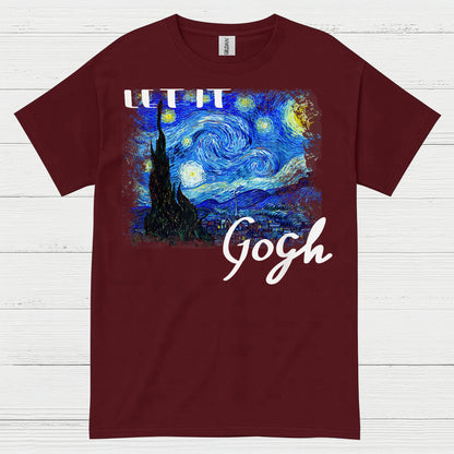 Let It Gogh Art T Shirt