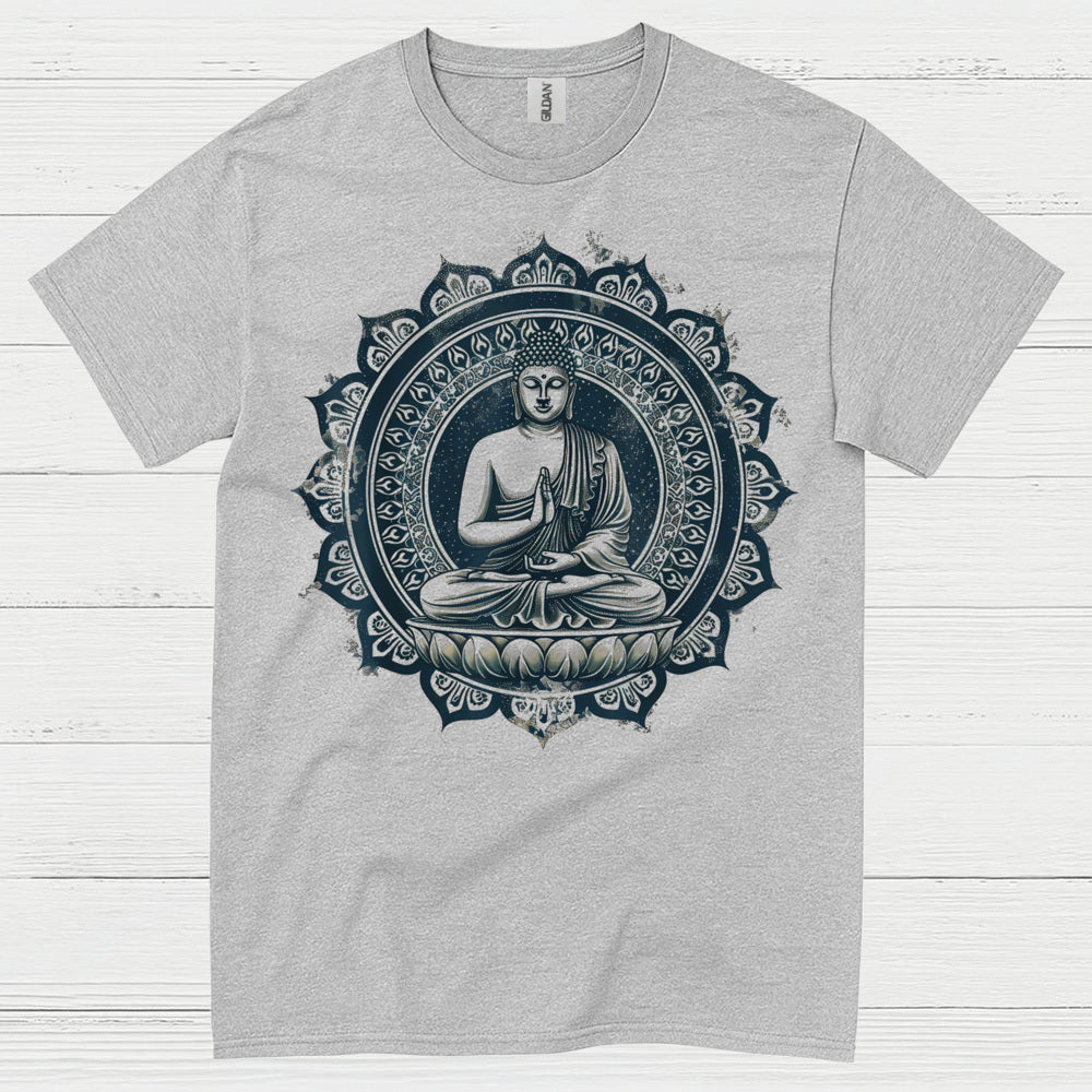 Sacred Buddha Mandala Meditation T Shirt