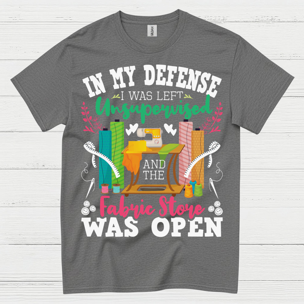 Fabric Store Humor Sewing T Shirt