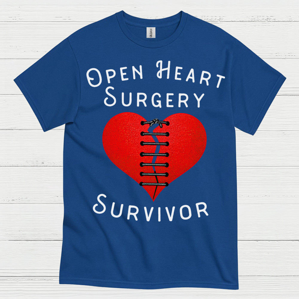 Open Heart Surgery Survivor T Shirt
