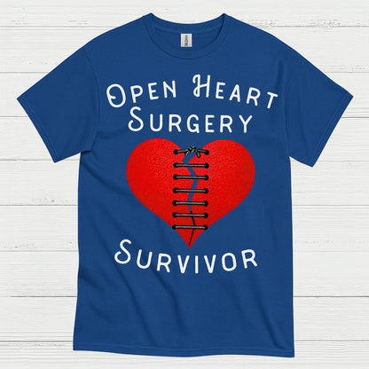 Open Heart Surgery Survivor T Shirt