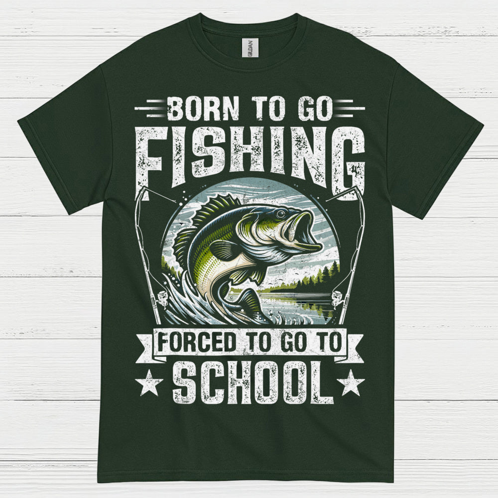 Born To Go Fishing T Shirt