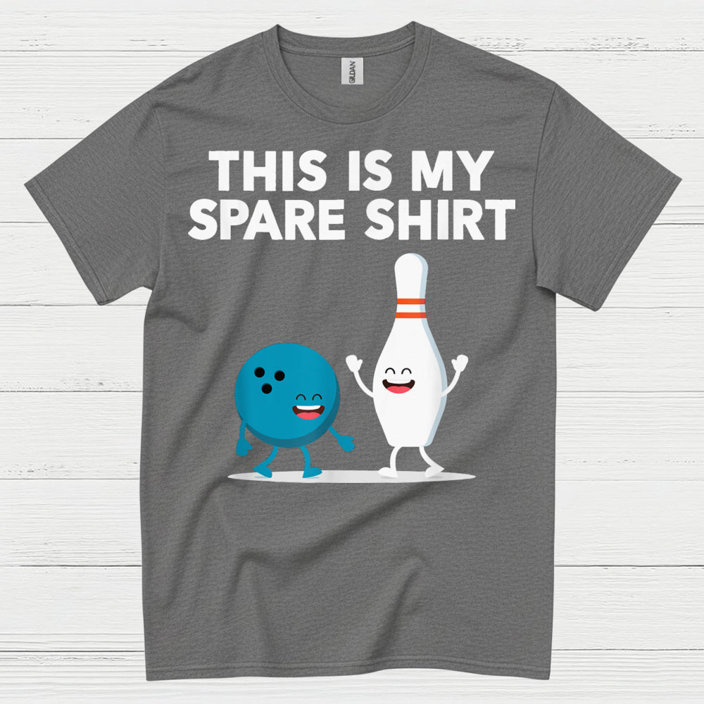 This Is My Spare Shirt Bowling T Shirt