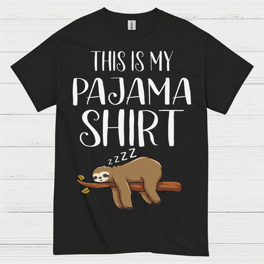 This Is My Pajama Shirt Sloth T Shirt