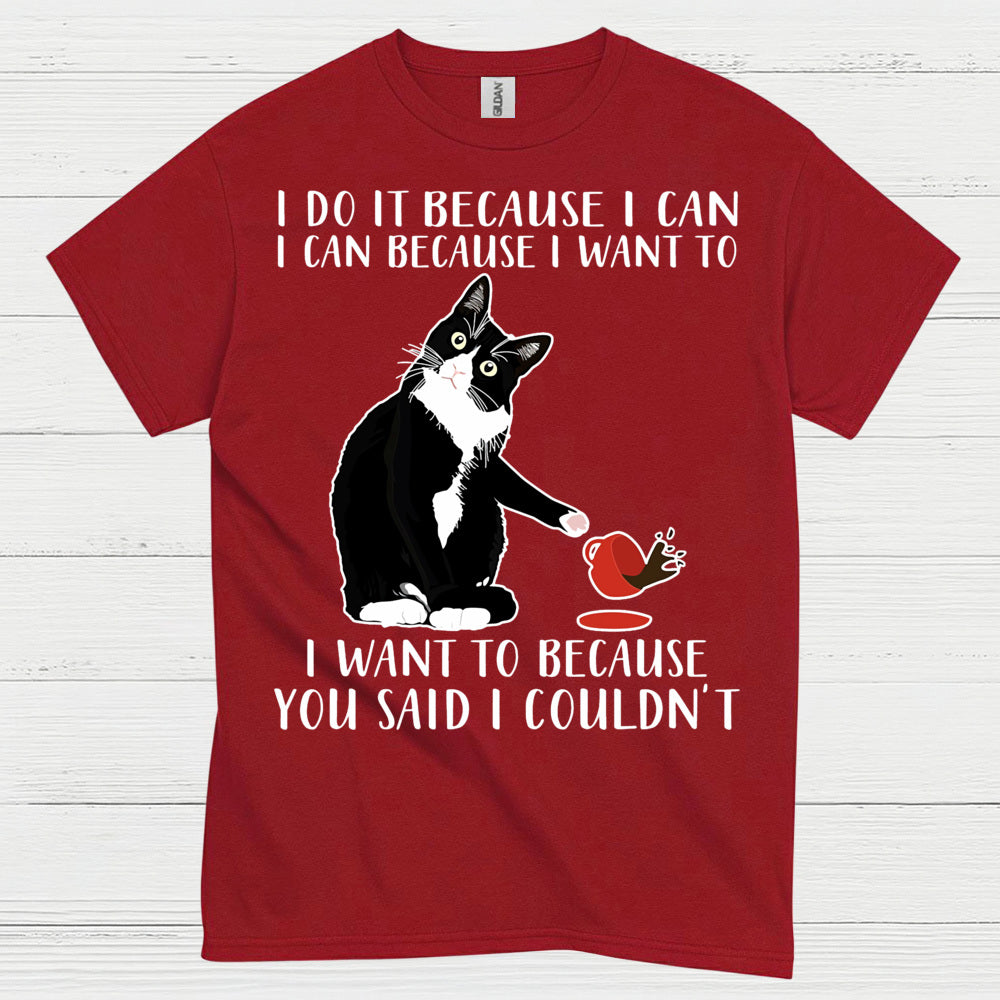 Cat Attitude Humor T Shirt