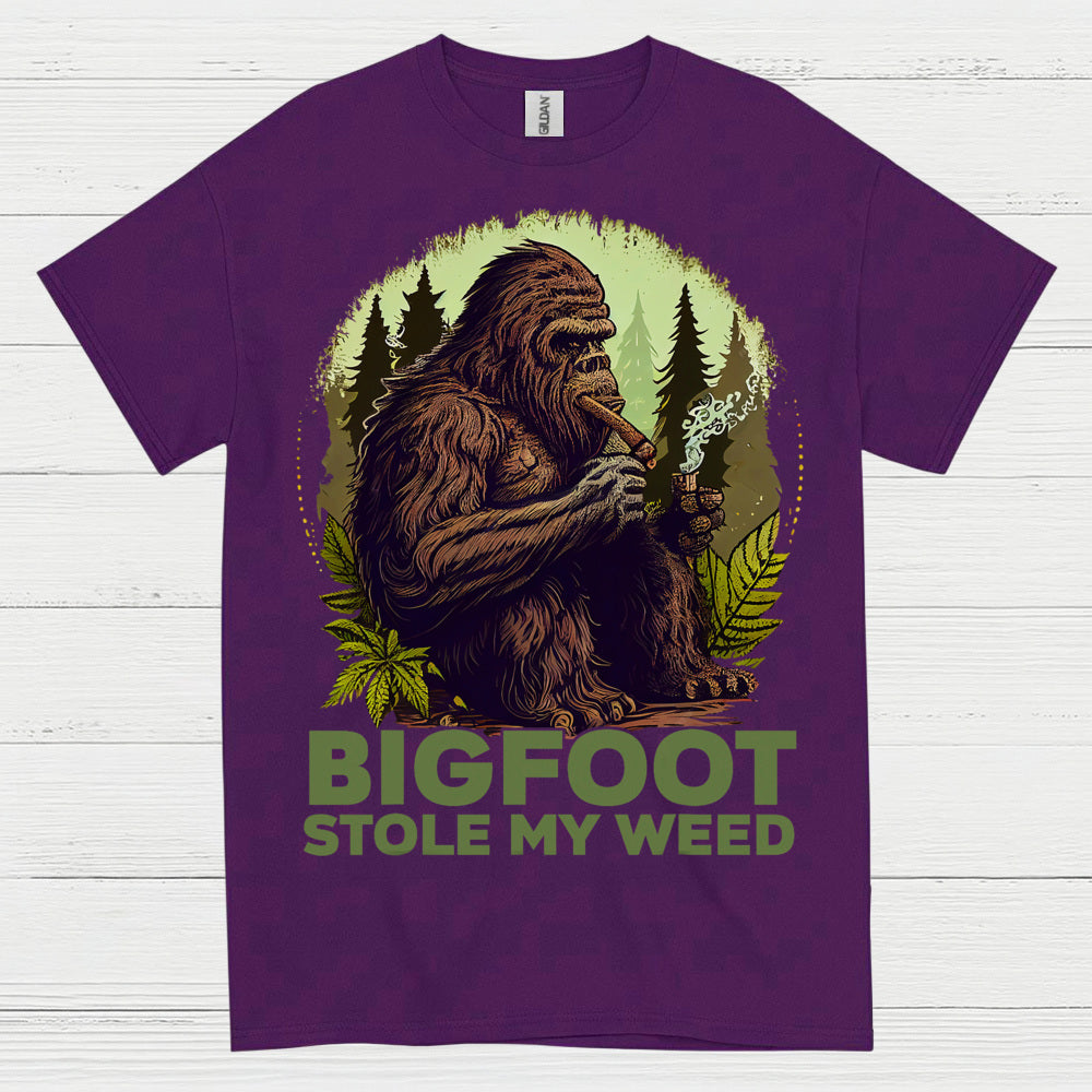 Bigfoot Stole My Weed T Shirt