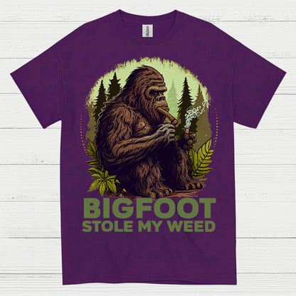 Bigfoot Stole My Weed T Shirt