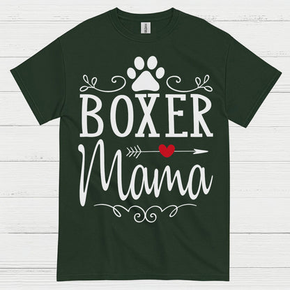 Boxer Mama Dog T Shirt