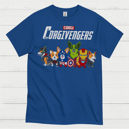 Corgivengers Superhero Corgi T Shirt
