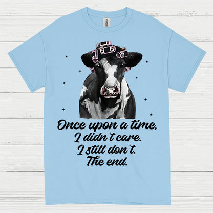 Once Upon A Time Funny Cow T Shirt