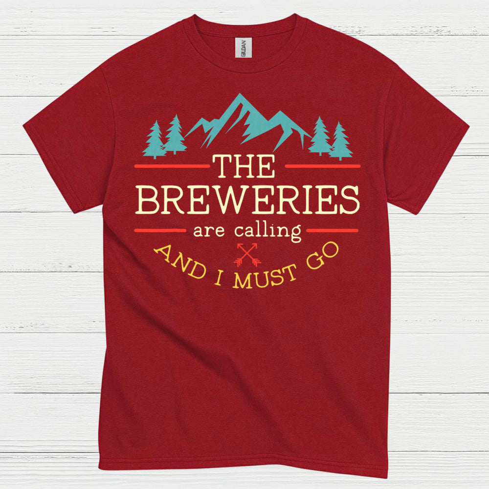 Brewery Adventures Are Calling T Shirt