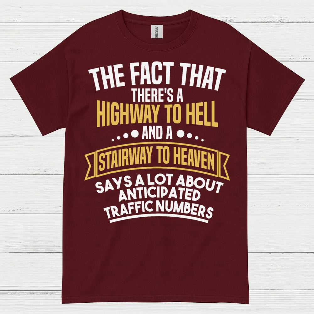 Highway To Hell Stairway To Heaven T Shirt