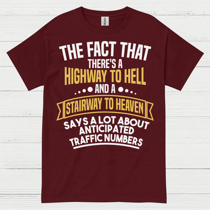 Highway To Hell Stairway To Heaven T Shirt