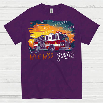 Wee Woo Squad Firefighter T Shirt