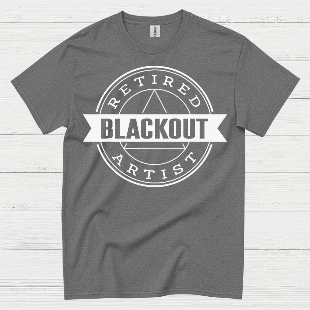 Retired Blackout Artist T Shirt