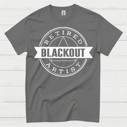 Retired Blackout Artist T Shirt