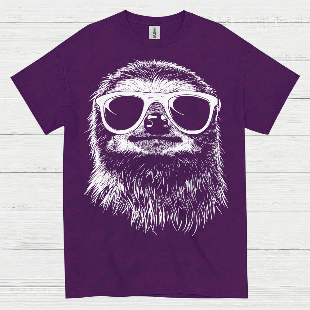 Cool Sunglasses Sloth Graphic T Shirt