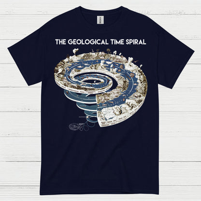 Geological Time Spiral T Shirt