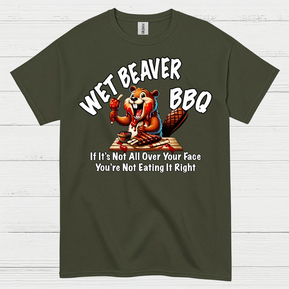 Wet Beaver BBQ T Shirt