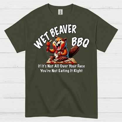 Wet Beaver BBQ T Shirt