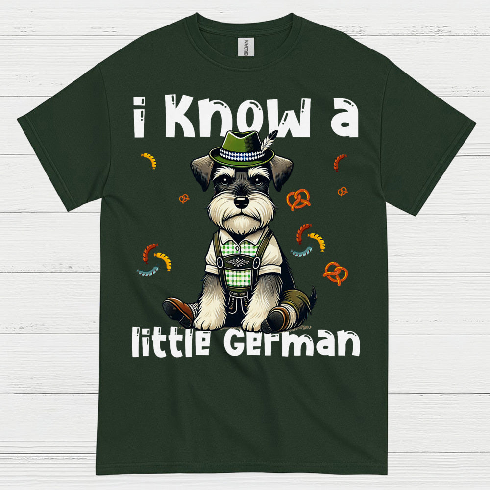 Funny Little German Schnauzer Dog T Shirt
