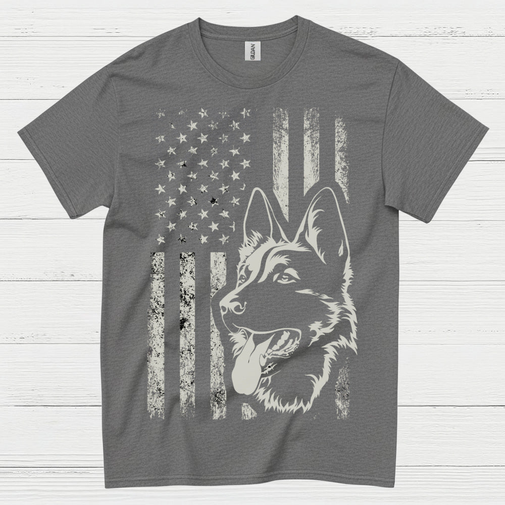 American Shepherd Flag T Shirt